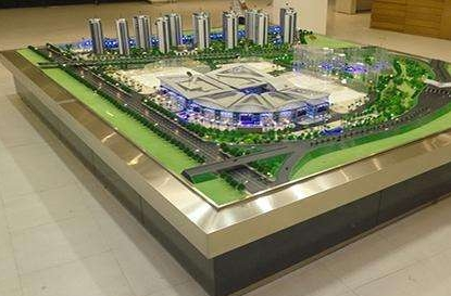 华池沙盘模型还原度高，技术与设计缺一不可！